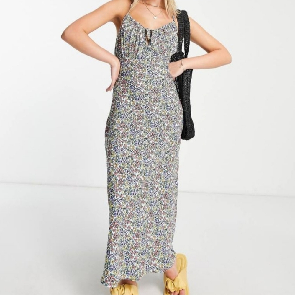 Elegant Floral Maxi Dress